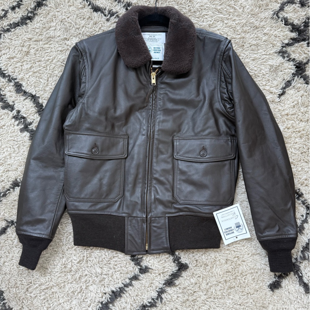 Genuine USN Issue Type G-1 Flight Jacket